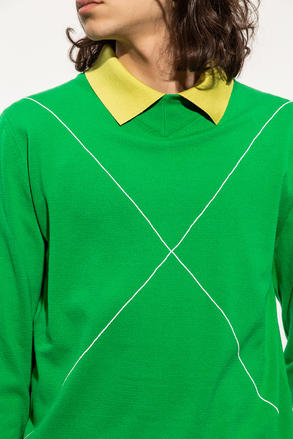 Green Wool sweater Bottega Veneta - IetpShops GB - Bottega Veneta